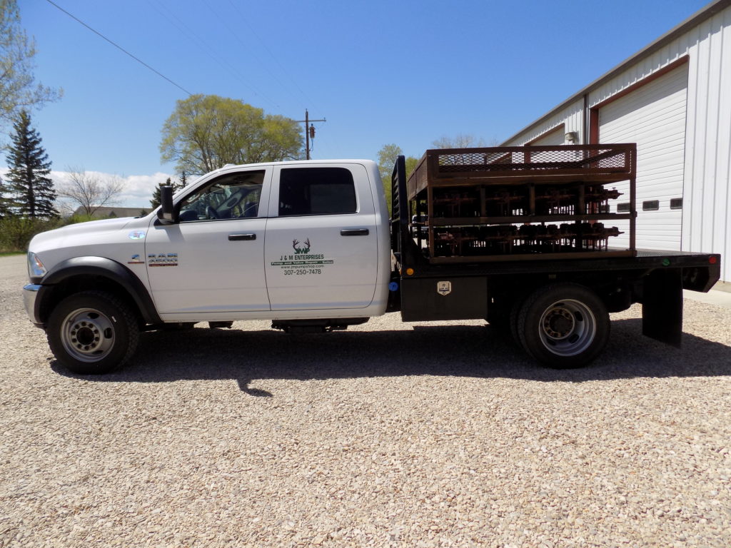 JM Pump & Service truck - industrial pump supply company in north central wyoming